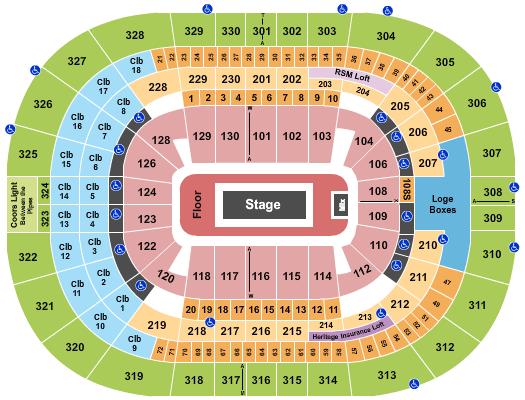 Amalie Arena Rod Wave Seating Chart